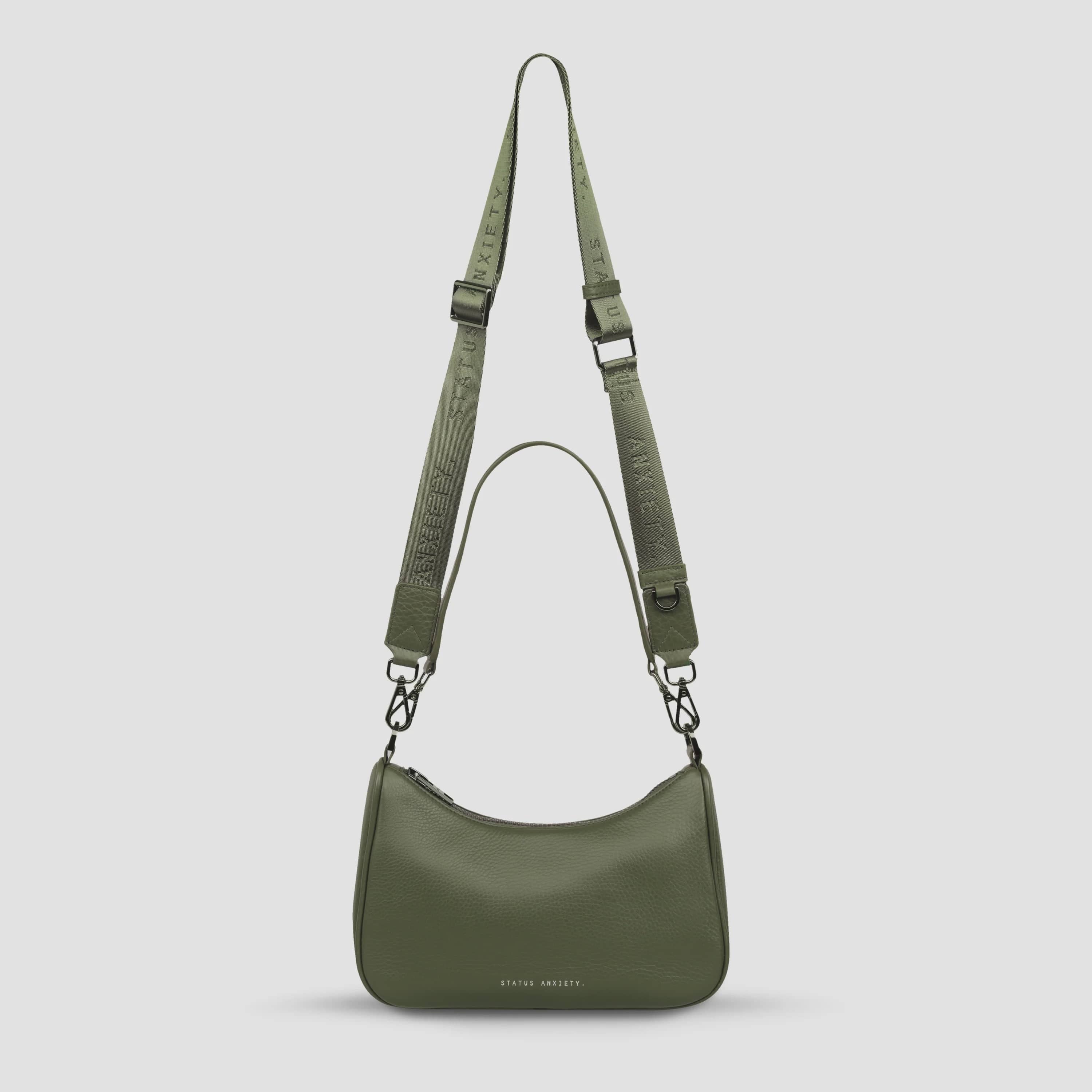 Status Anxiety Handbags - Small Look Both Ways Bag - Khaki