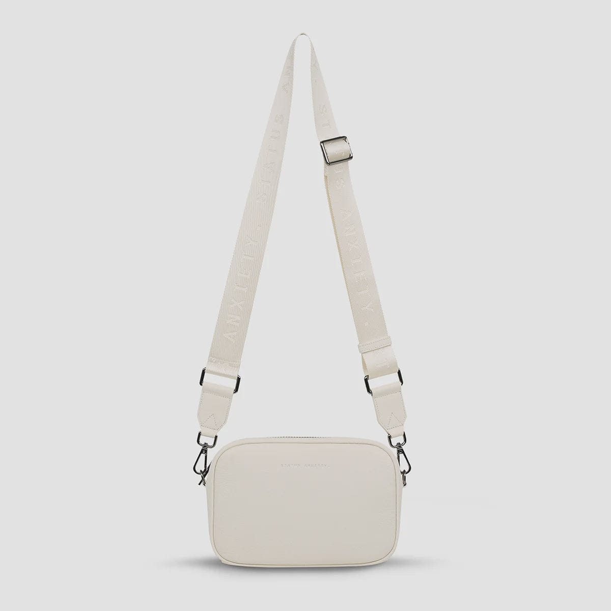 Status Anxiety Handbags - Small Status Anxiety | Plunder With Webbed Strap - Chalk