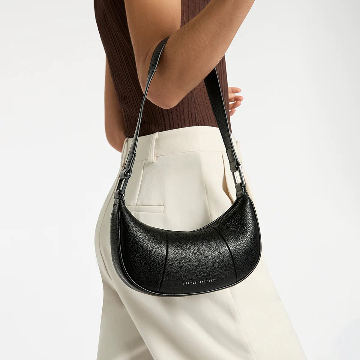 Status Anxiety Handbags - Small Status Anxiety | Solus Bag - Black