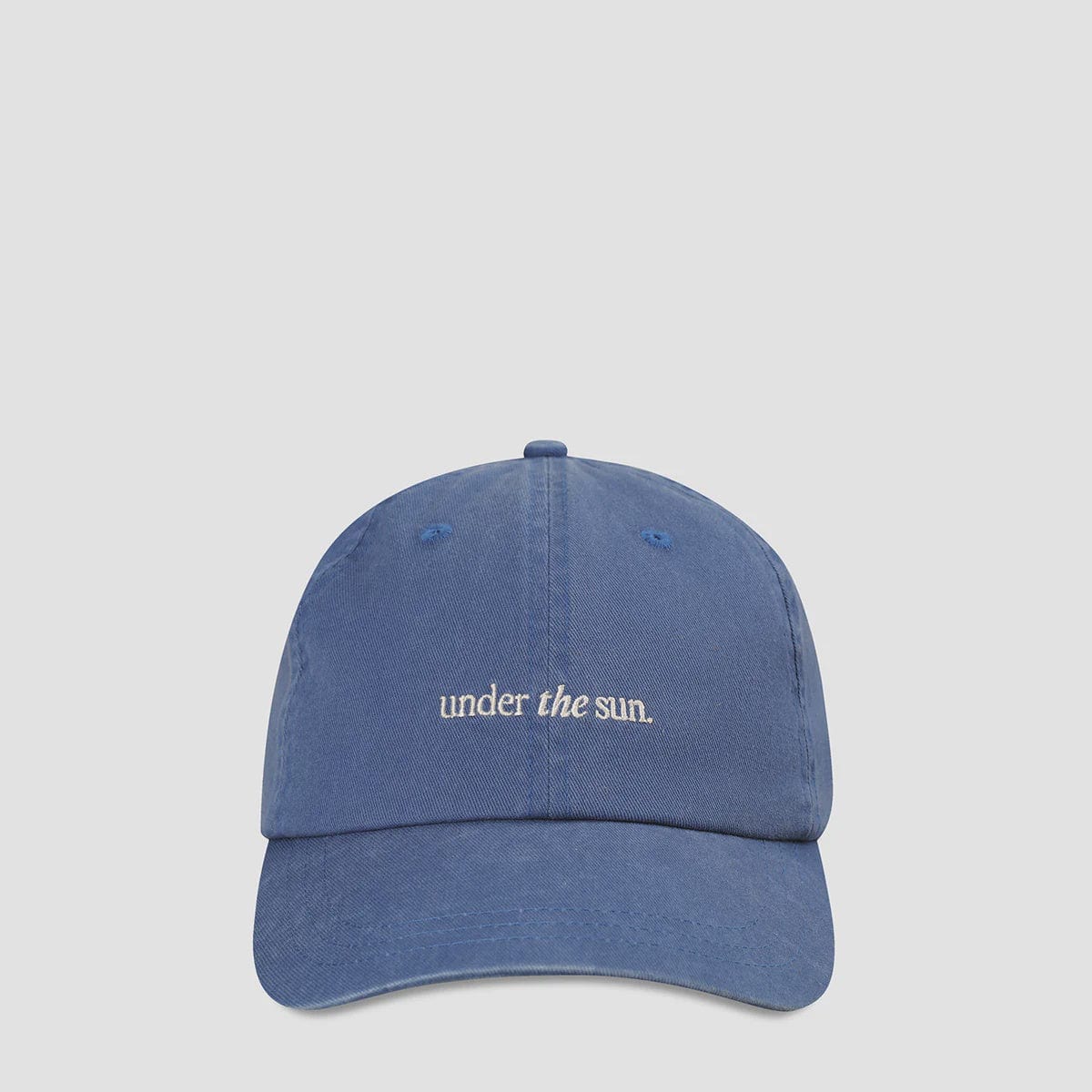 Status Anxiety Hats/Headpieces Status Anxiety | Under The Sun Logo Cap - French Blue