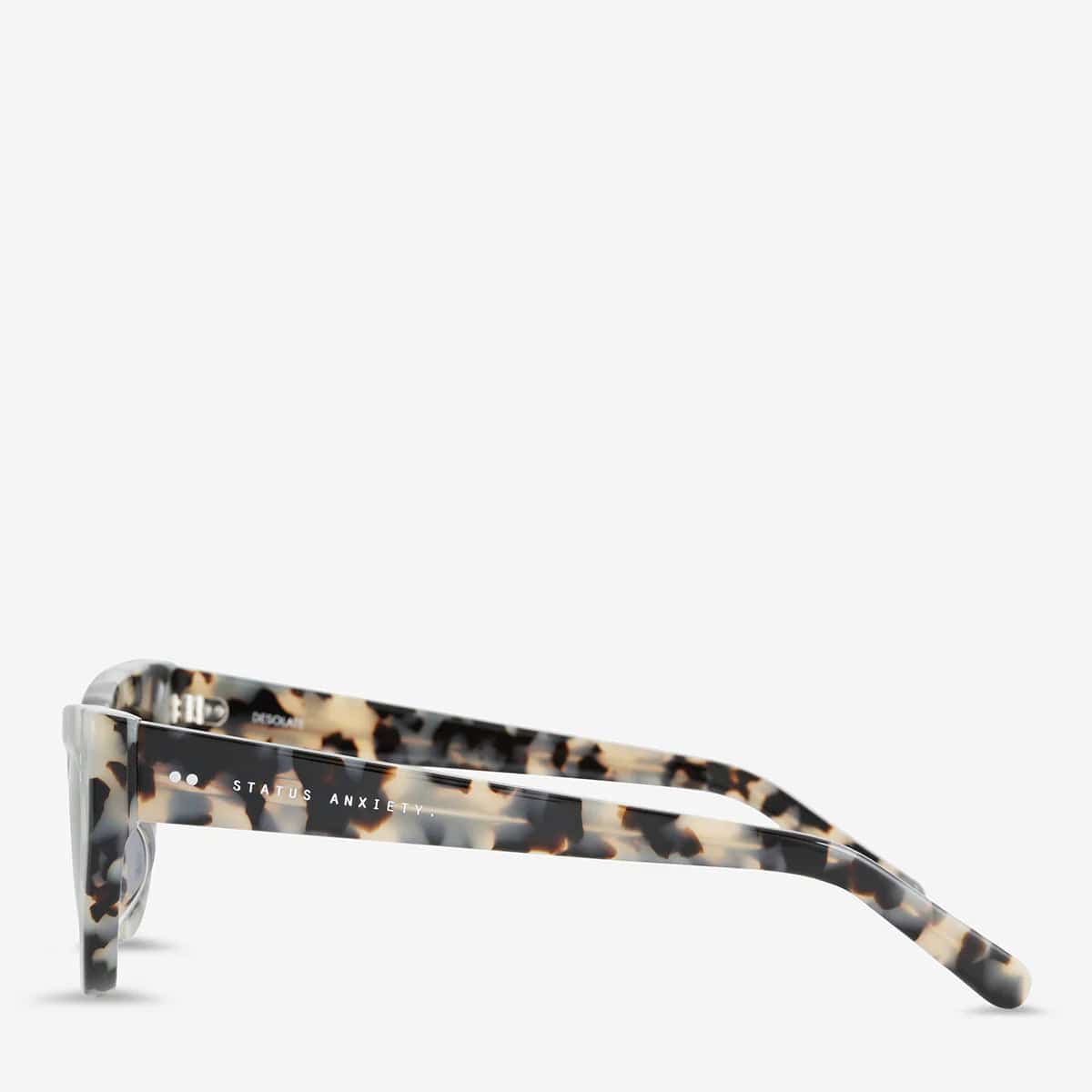 Status Anxiety Sunglasses Status Anxiety | Desolate Sunglasses - White Tort