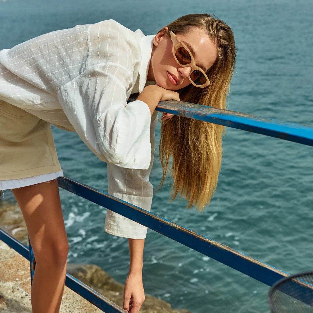 Status Anxiety Sunglasses Status Anxiety | Luna Sunglasses - Blonde