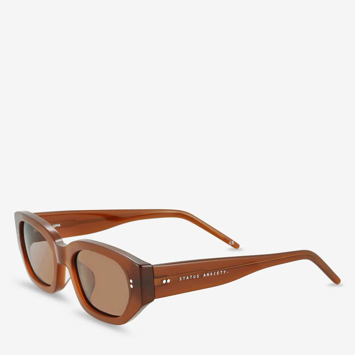 Status Anxiety Sunglasses Status Anxiety | Luna Sunglasses - Brown