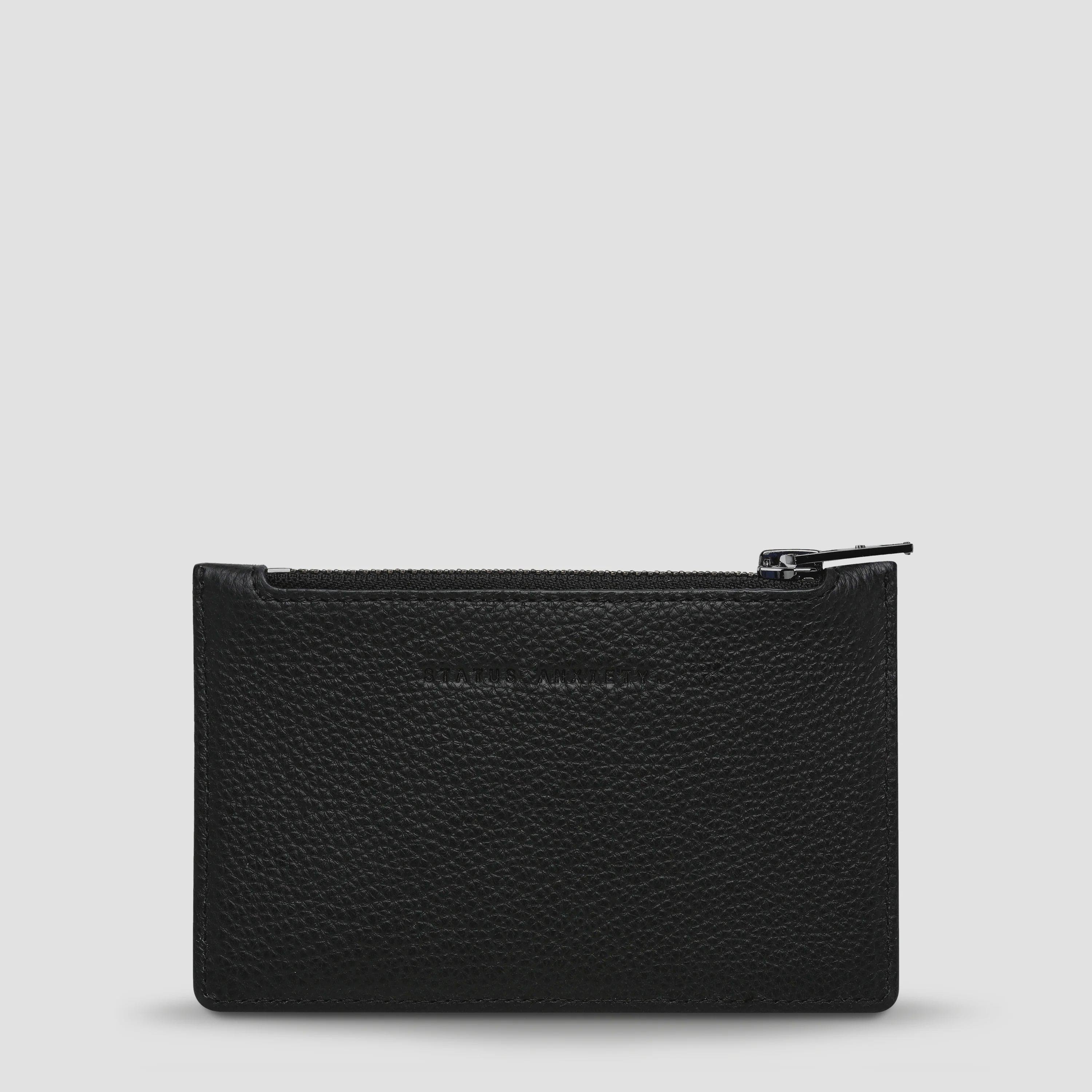 Status Anxiety Wallets Status Anxiety | Avoiding Things - Black