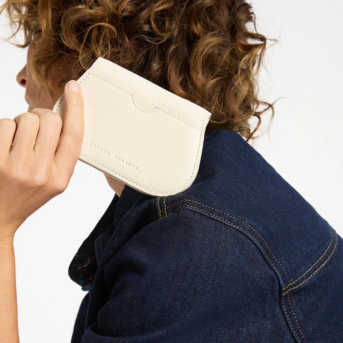 Status Anxiety Wallets Status Anxiety | Eyes Wide Wallet - Chalk