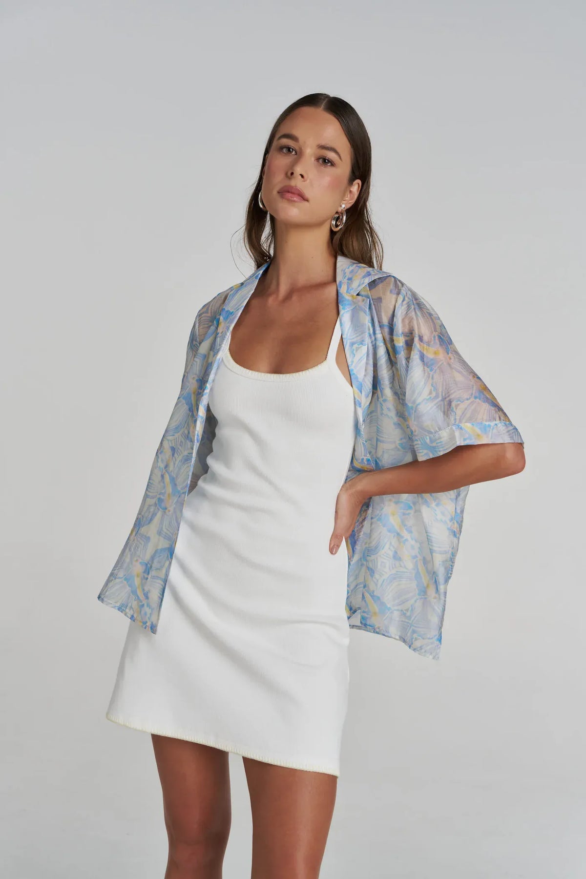 Summi Summi Dresses - Casual A - Line Mini Dress - White