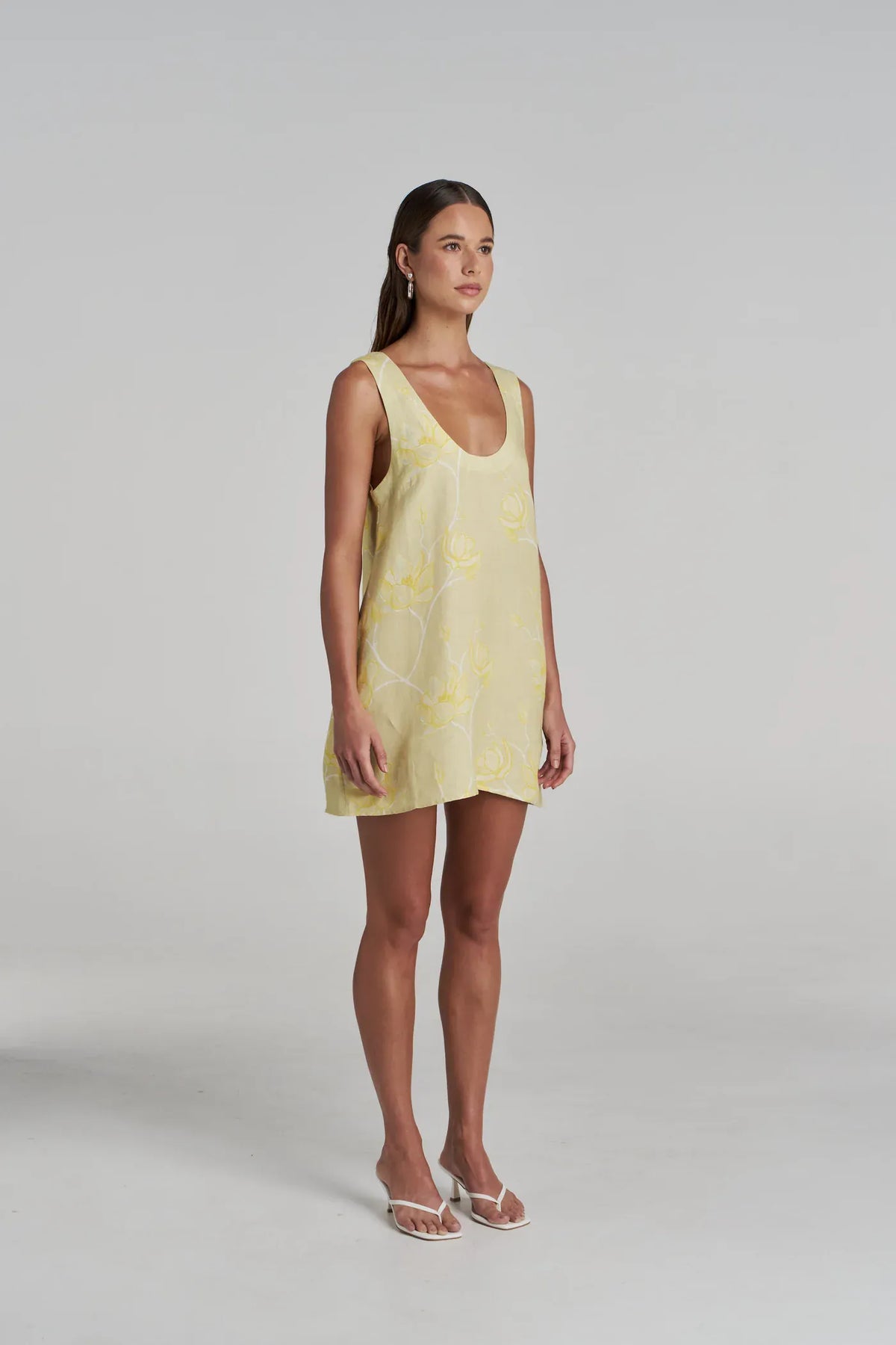 Summi Summi Dresses Flora Mini Dress - Magnolia