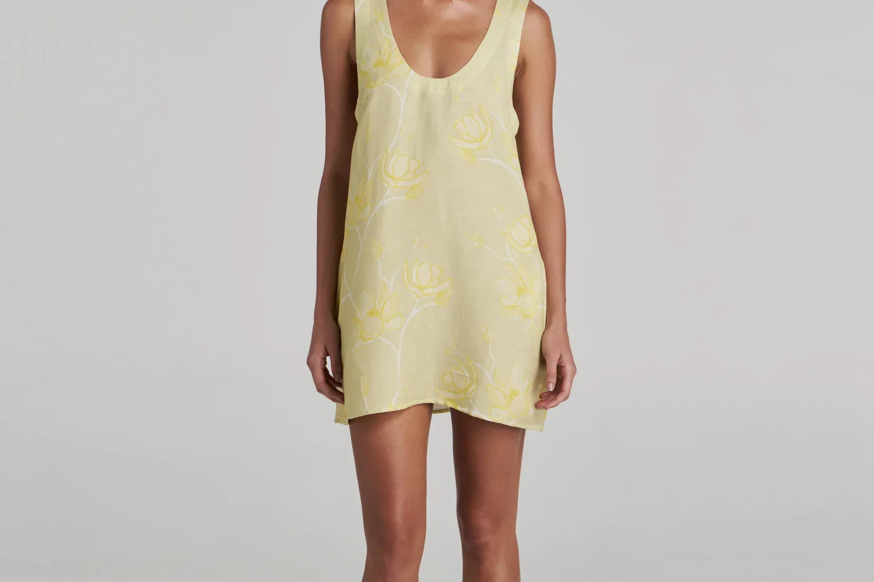 Summi Summi Dresses Flora Mini Dress - Magnolia