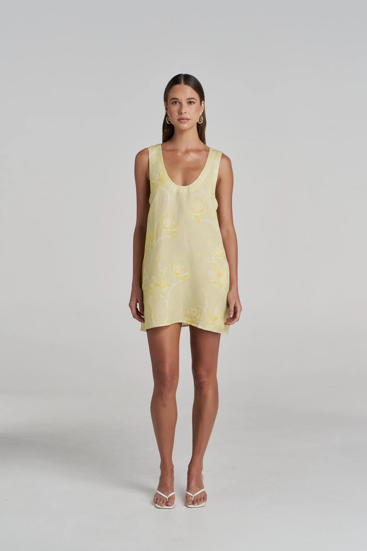 Summi Summi Dresses Flora Mini Dress - Magnolia