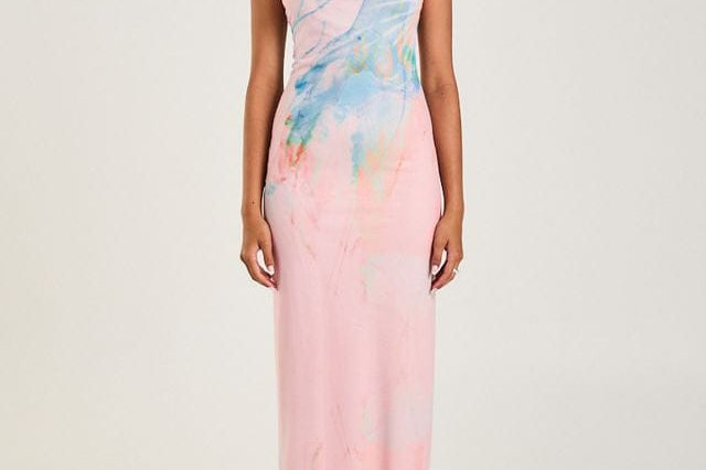 Summi Summi Dresses Stapless Mesh Dress - Meduse Phase