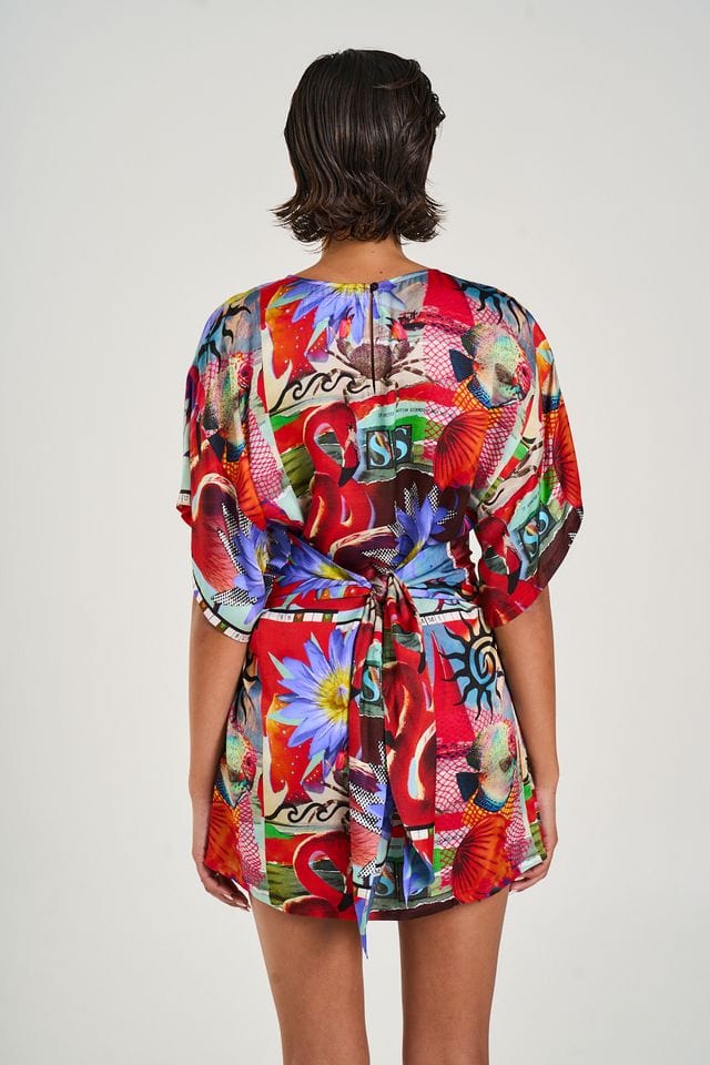 Summi Summi Dresses Tie Front Dress - Dazed