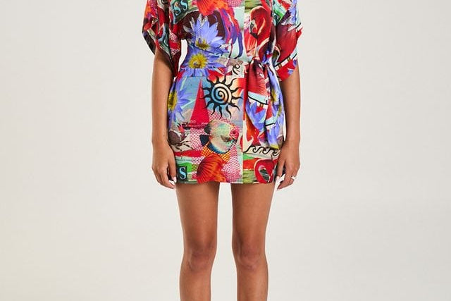 Summi Summi Dresses Tie Front Dress - Dazed