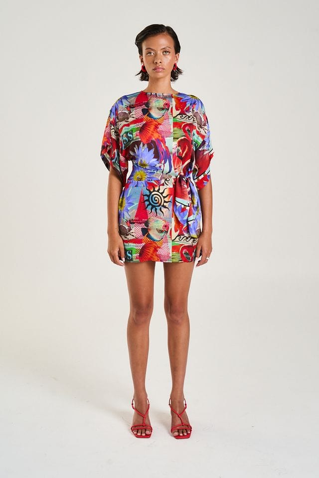 Summi Summi Dresses Tie Front Dress - Dazed