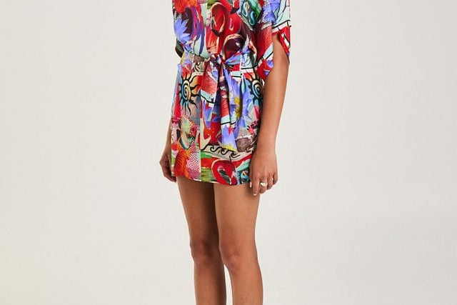 Summi Summi Dresses Tie Front Dress - Dazed