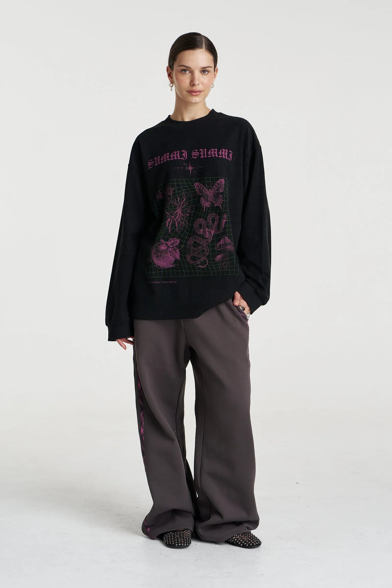 Summi Summi Pants - Casual Eden Trackpant - Shadow