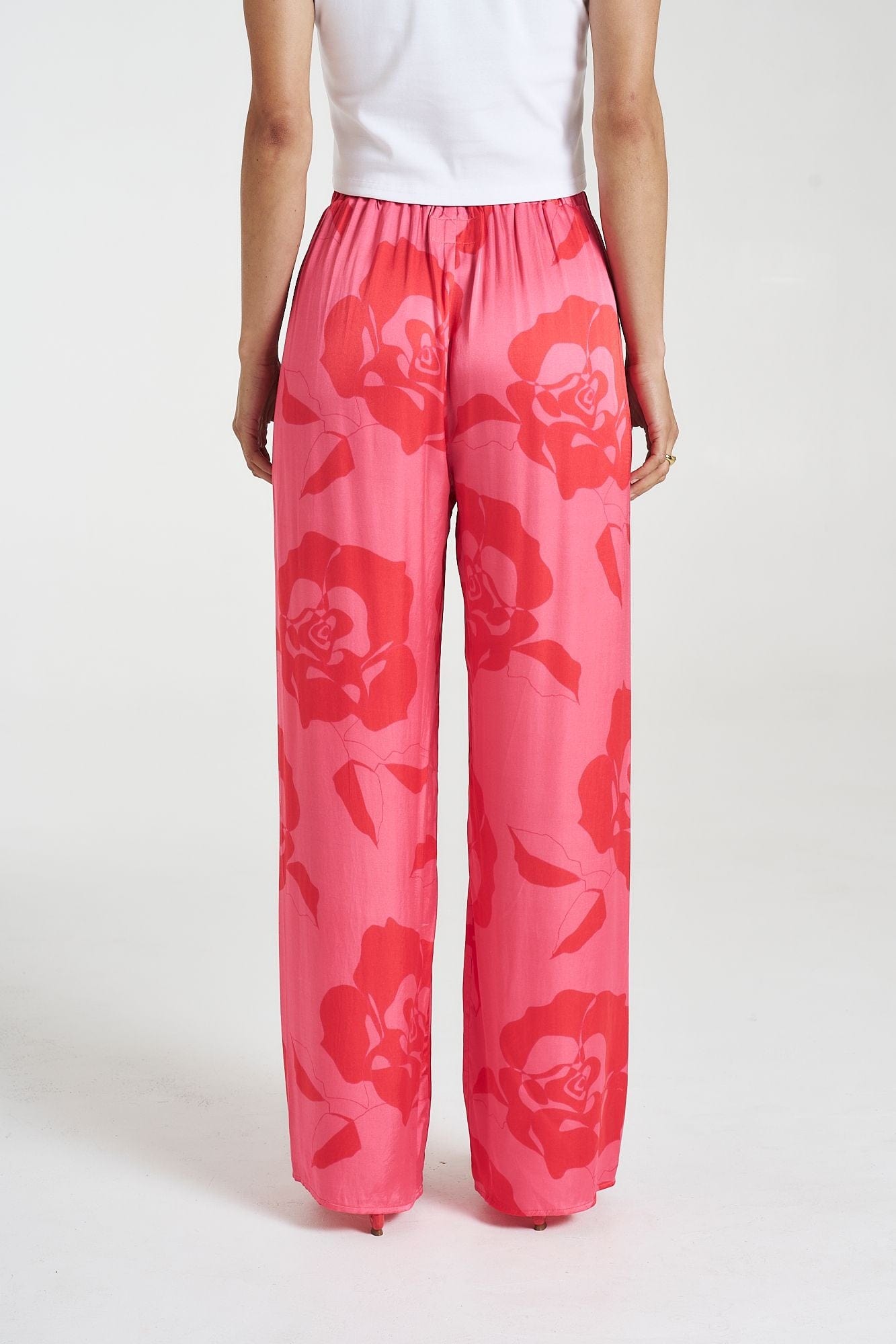 Summi Summi Pants - Casual Summi Summi | Elastic Waist Pants - A Rose By Any Other Name