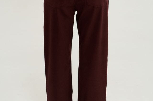 Summi Summi Pants Vegan Suede Jean - Syrah