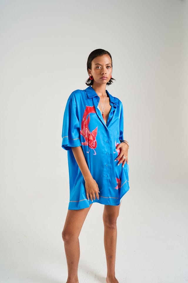 Summi Summi Shirts Big Shirt - Koi
