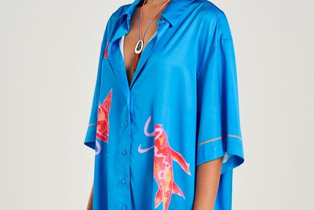 Summi Summi Shirts Big Shirt - Koi