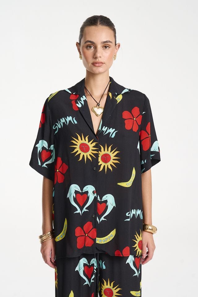 Summi Summi Shirts - Boho Party Shirt - Troppo Night