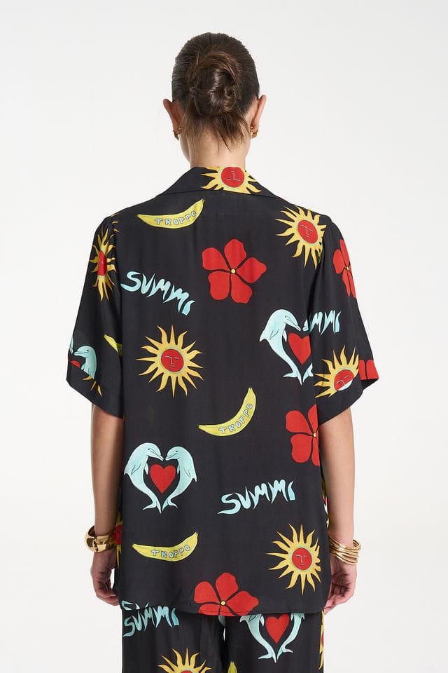 Summi Summi Shirts - Boho Party Shirt - Troppo Night