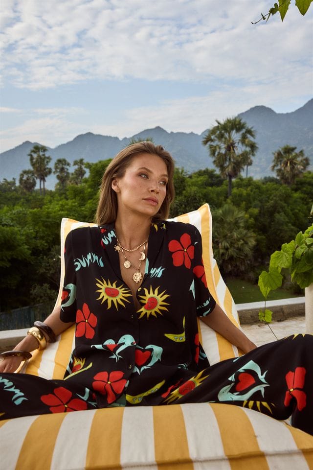 Summi Summi Shirts - Boho Party Shirt - Troppo Night