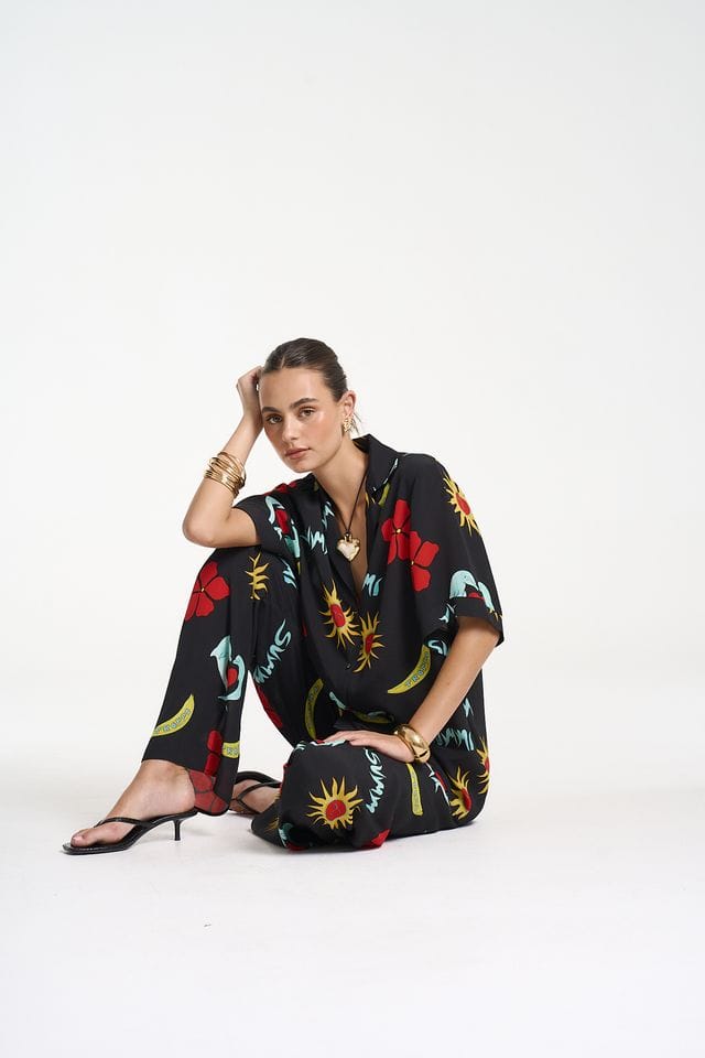 Summi Summi Shirts - Boho Party Shirt - Troppo Night