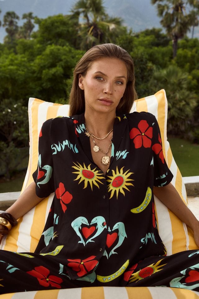 Summi Summi Shirts - Boho Party Shirt - Troppo Night