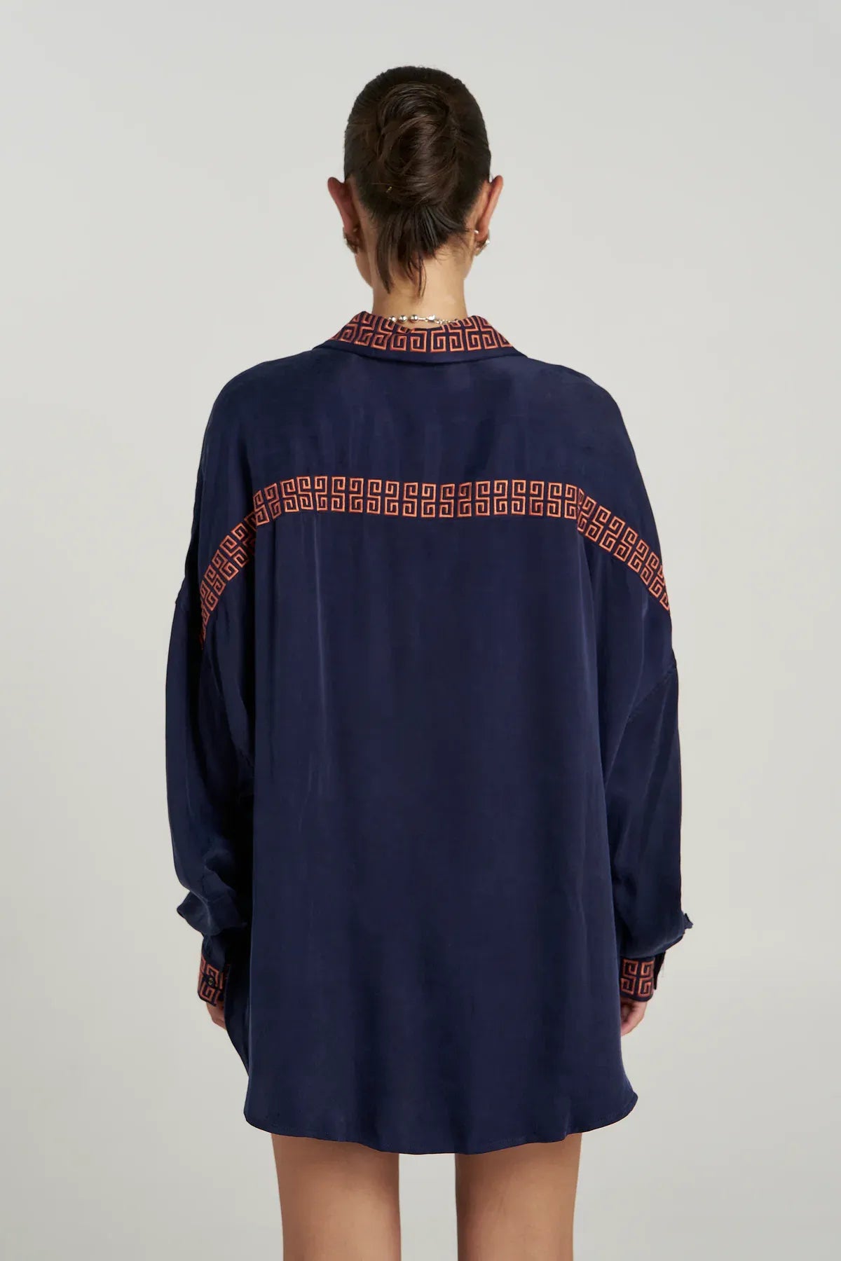 Summi Summi Shirts - Casual Sig LS Shirt - Navy