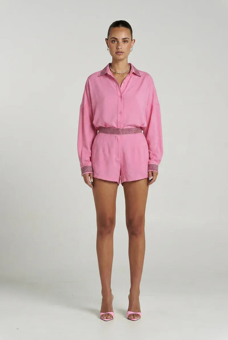 Summi Summi Shirts SIG Long Sleeve Shirt - Petal