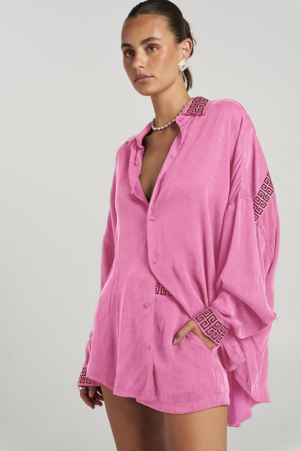 Summi Summi Shirts SIG Long Sleeve Shirt - Petal
