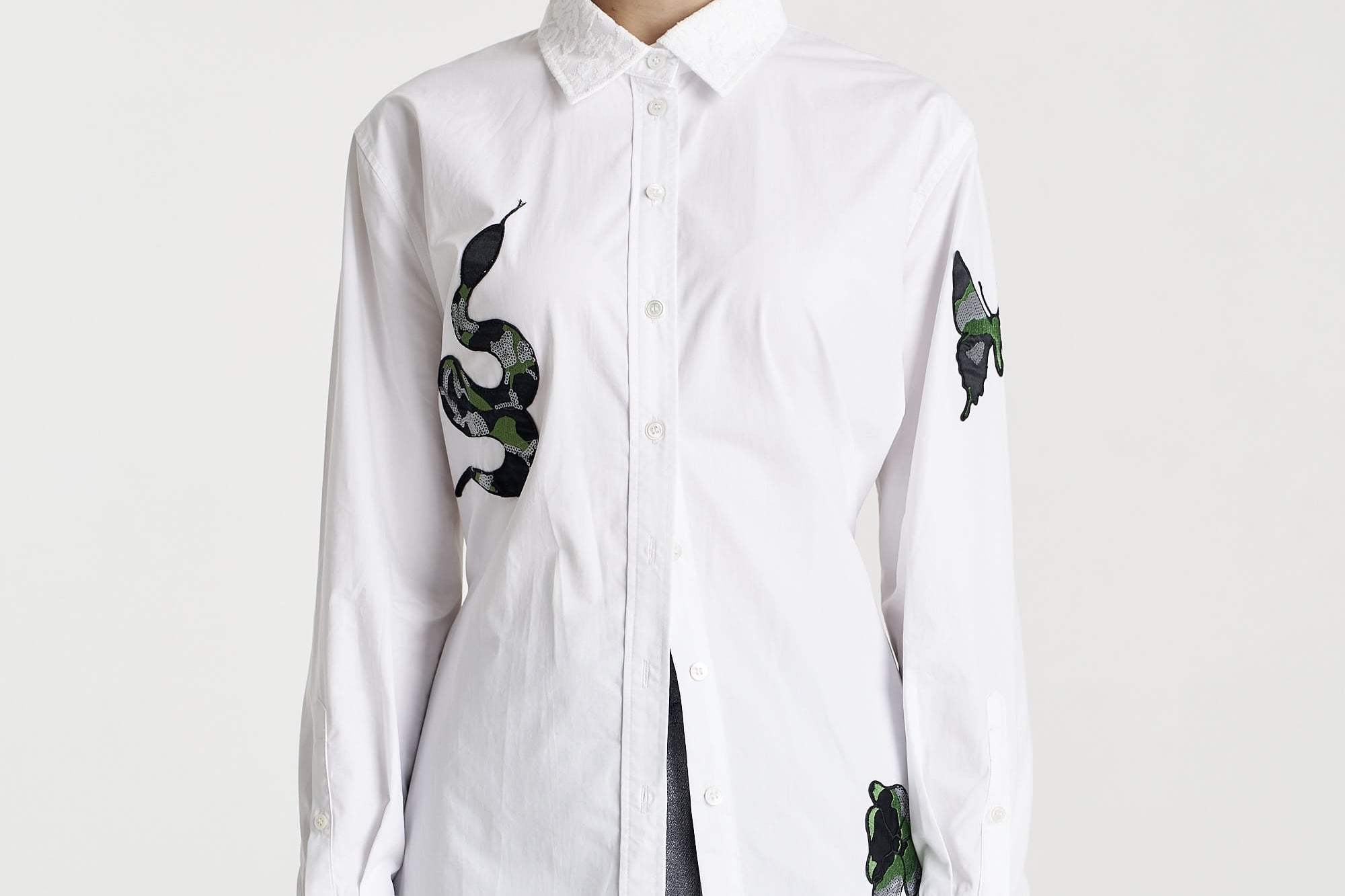 Summi Summi Shirts Sparkle LS Shirt - White