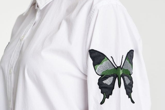 Summi Summi Shirts Sparkle LS Shirt - White