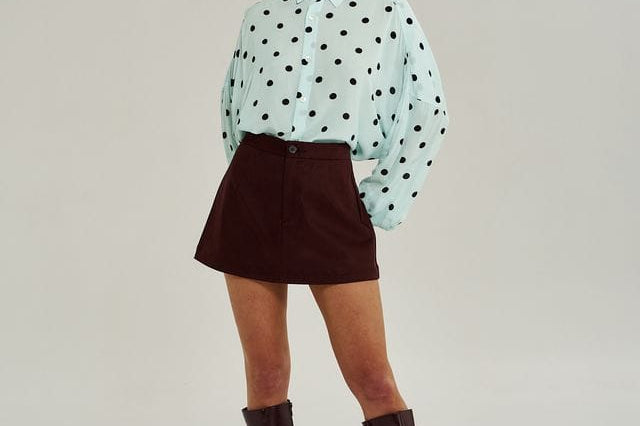 Summi Summi Skirts A Line Skirt - Syrah