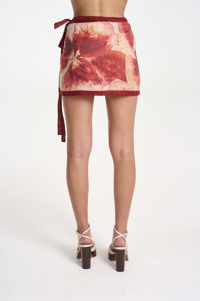 Summi Summi Skirts - Casual ONE SIZE Wrap Mini Sarong - Aloha