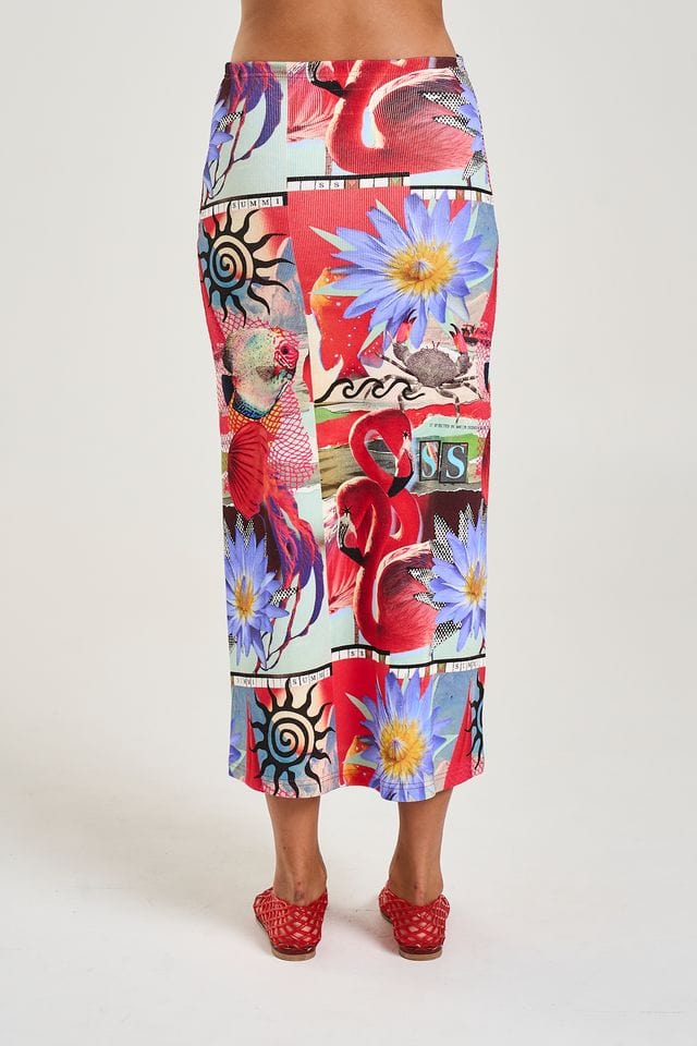 Summi Summi Skirts Midi Skirt - Dazed