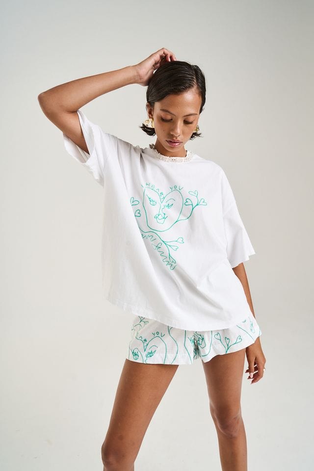 Summi Summi Tees Band Tee - I Heart U