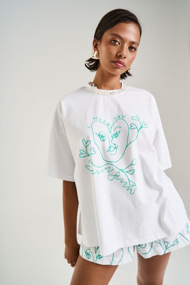 Summi Summi Tees Band Tee - I Heart U