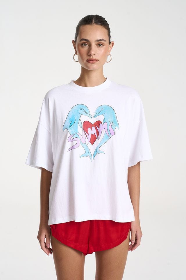 Summi Summi Tees I Heart Dolphins Tee