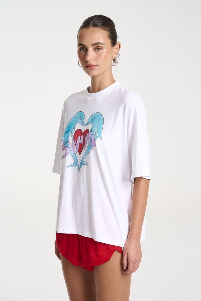 Summi Summi Tees I Heart Dolphins Tee