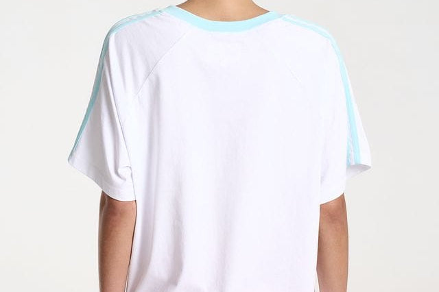 Summi Summi Tees Summi Tee - White/ Aqua