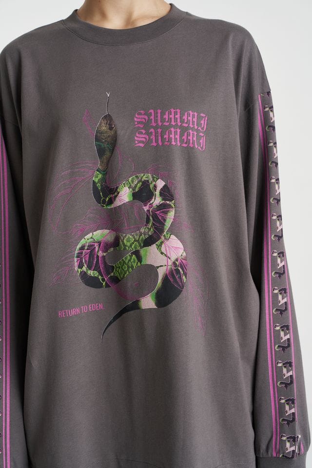 Summi Summi Tops - Long Sleeve Eden LS Tee - Shadow