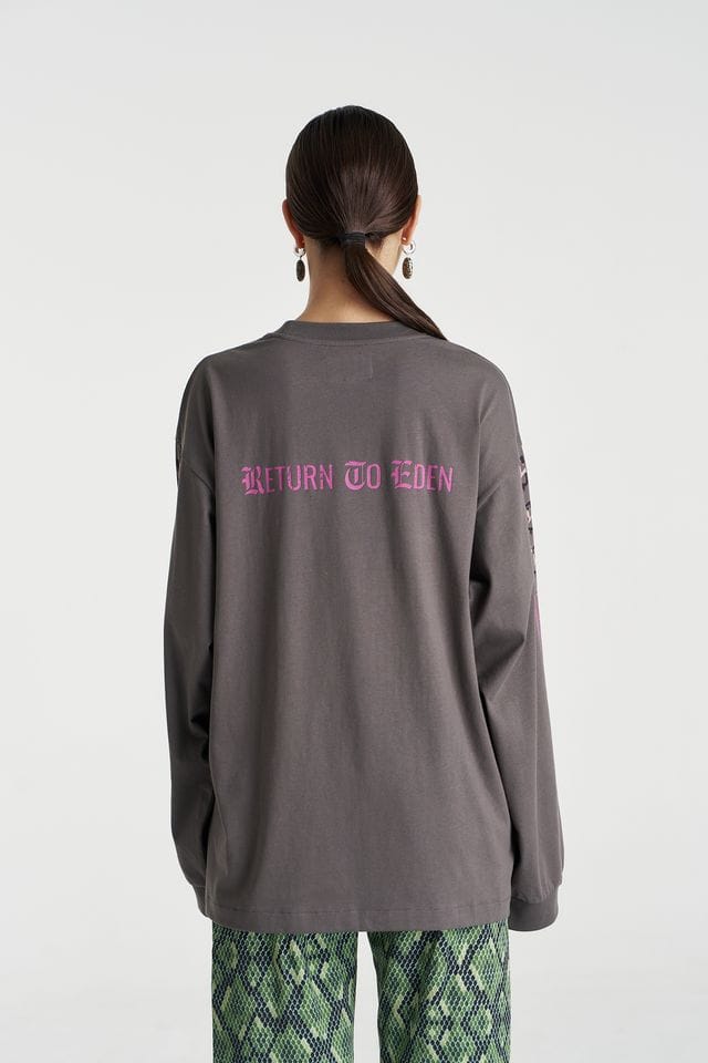 Summi Summi Tops - Long Sleeve Eden LS Tee - Shadow