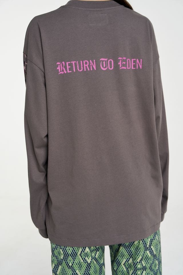 Summi Summi Tops - Long Sleeve Eden LS Tee - Shadow
