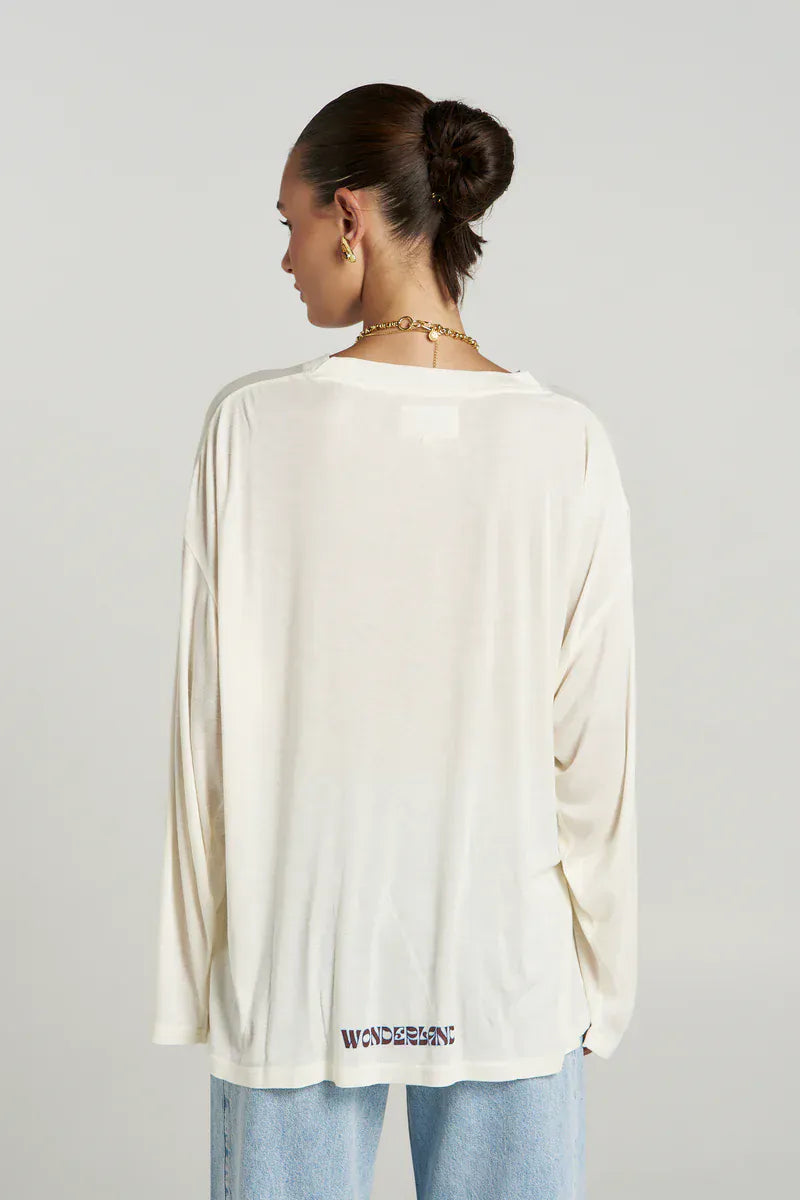 Summi Summi Tops - Long Sleeve Oversized LS Tee - Wonderland