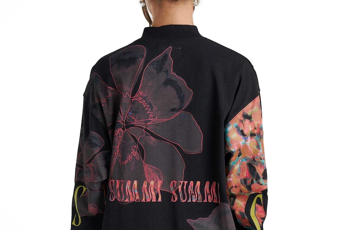 Summi Summi Tops - Long Sleeve Summi Summi | LS Band Tee - Chamo