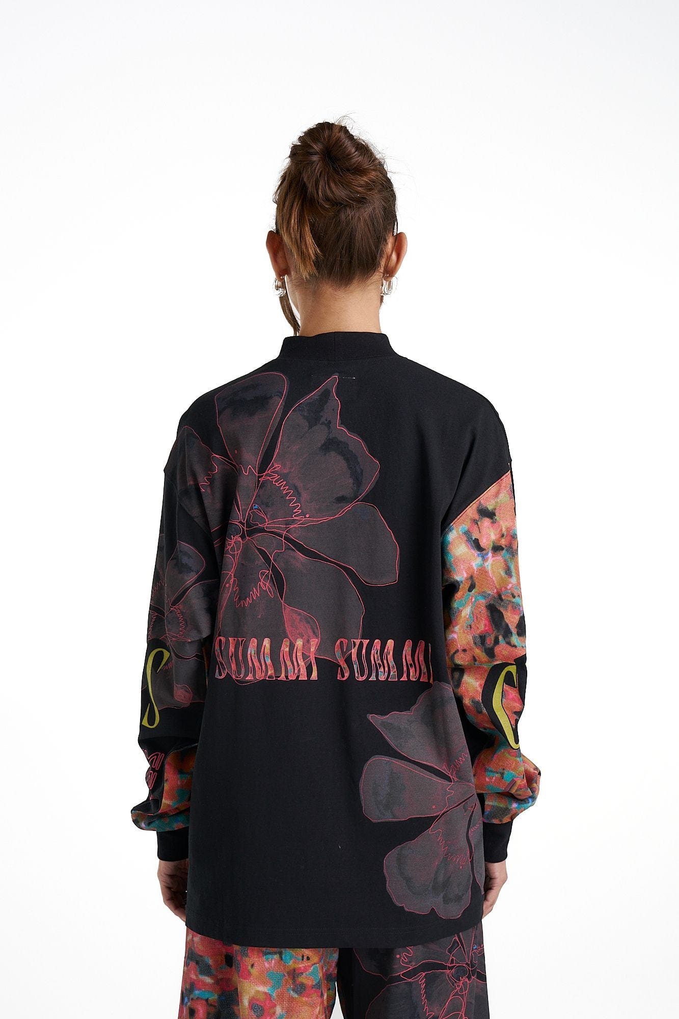 Summi Summi Tops - Long Sleeve Summi Summi | LS Band Tee - Chamo