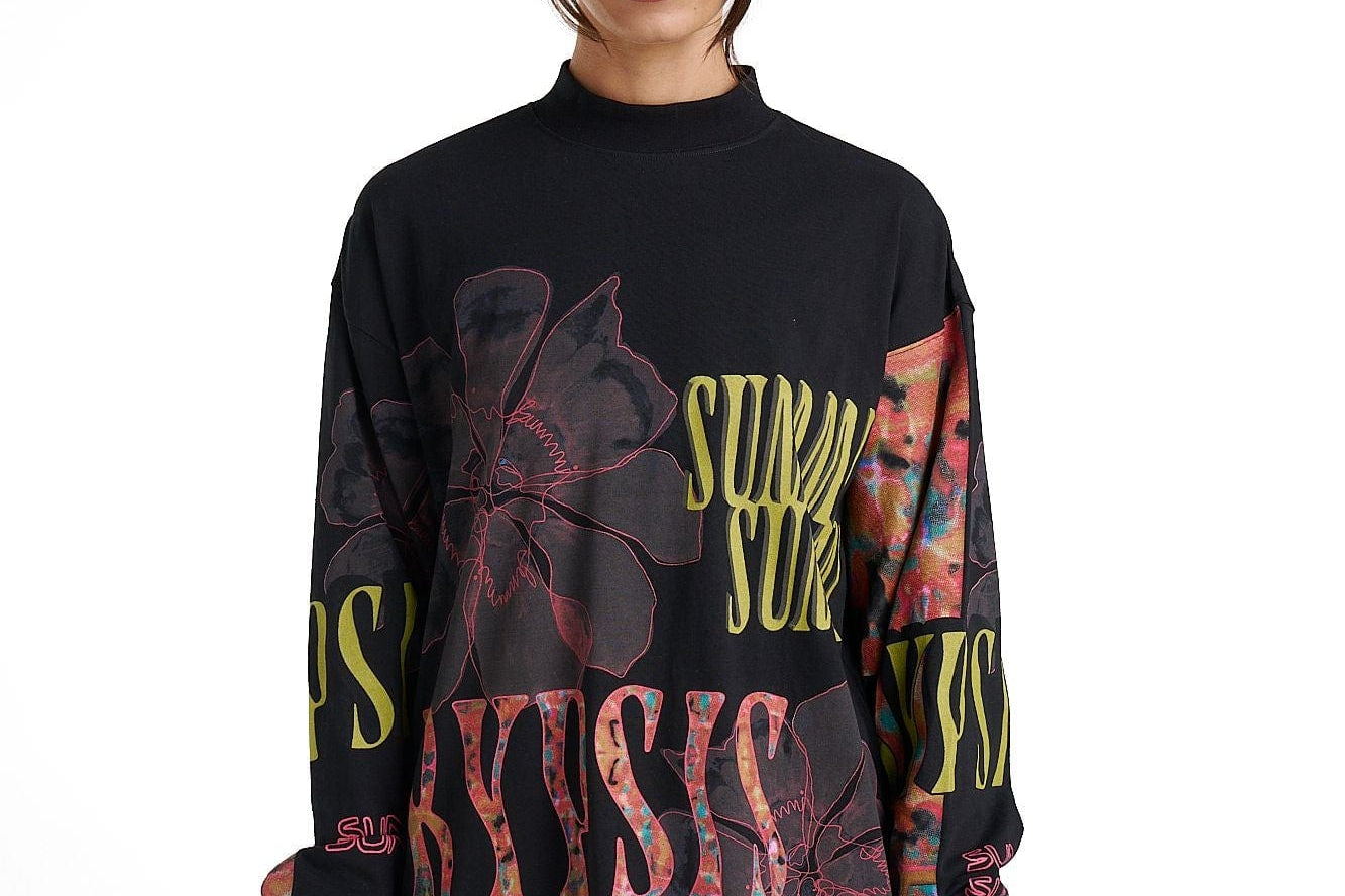 Summi Summi Tops - Long Sleeve Summi Summi | LS Band Tee - Chamo