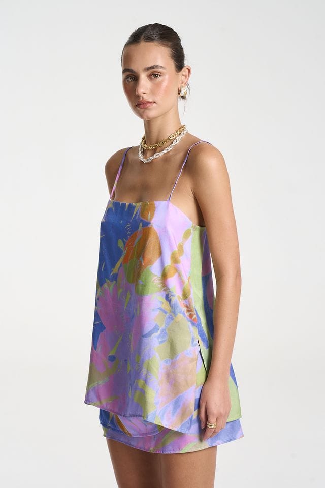 Summi Summi Tops Shift Tunic Top - Bananas