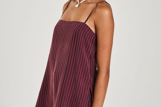 Summi Summi Tops Summi Summi | Tunis Top - Kina Pinstripe